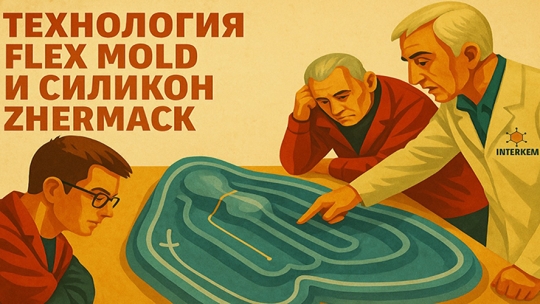 Технология FLEX MOLD и силикон Zhermack ZA 25-6 Spray