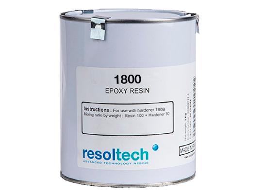 Комплект: Эпоксидная смола RESOLTECH 1800 + Отвердитель 1808